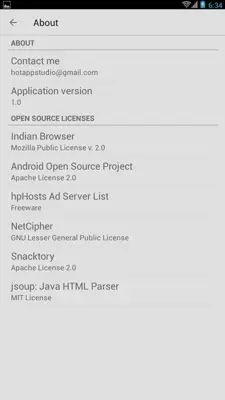 Indian Browser android App screenshot 3